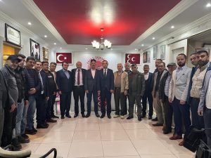 MHP Uşak İl Başkanlığı’ndan İlçe Başkanı Can’a Ziyaret