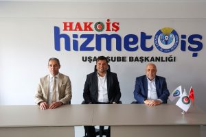 Uşak’ta Hizmet-İş Sendikası yeni bürosunu açtı