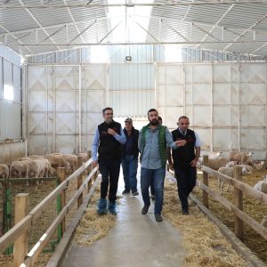 Uşak İl Müdürü Serkan Bilir’den Çekirdek Farm Ziyareti