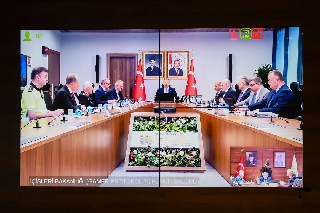 Vali Ergün, İçişleri Bakanıyla toplantıda