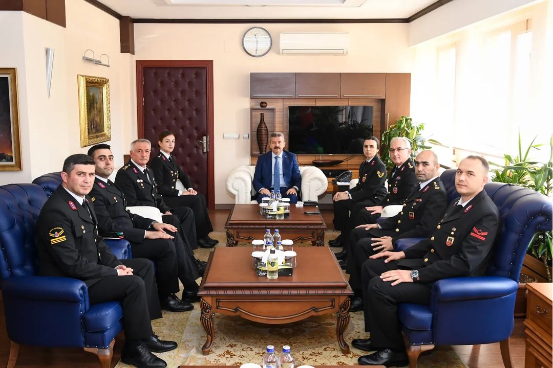 Vali Ergün, Jandarma Teşkilatının 185. yıldönümünde Komutan ve personeli kabul etti