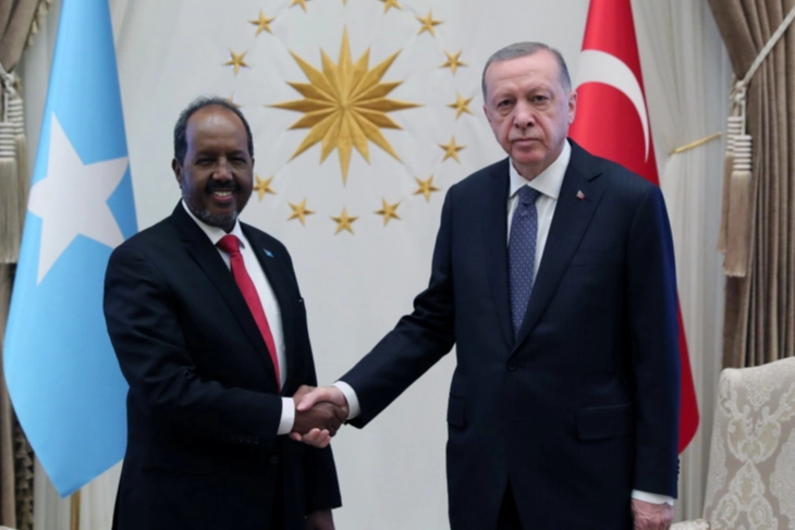 Cumhurbaşkanı Erdoğan Somalili mevkidaşı ile görüştü